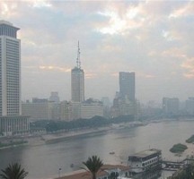 درجات الحرارة في مصر لمدة أسبوعاً