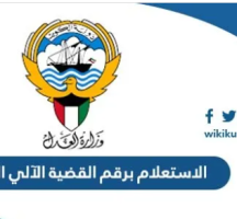 الاستعلام برقم القضية الآلي الكويت
