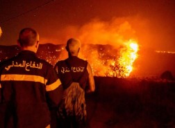 شاهد.. تزامنا مع حرائق تركيا لبنان تشتعل