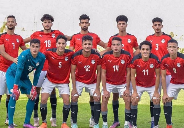 مباراة منتخب مصر للشباب