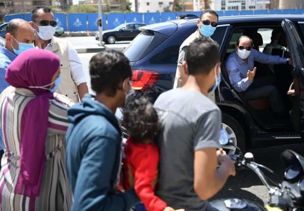 الجولة التفقدية للرئيس السيسي