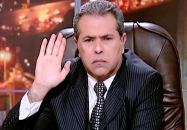 الإعلامي المصري توفيق عكاشة - أرشيفية