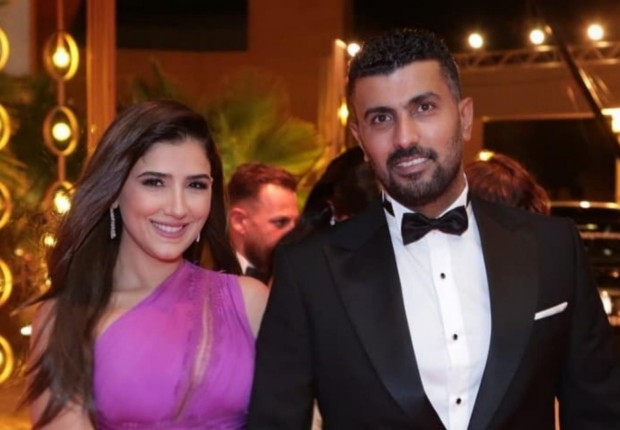 الفنانة مي عمر وزوجها المخرج محمد سامي - أرشيفية