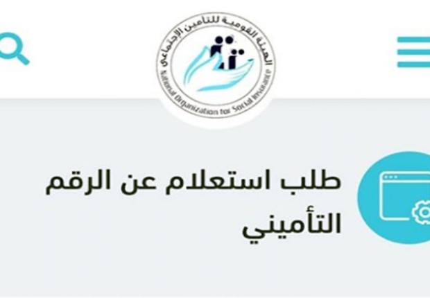 الاستعلام عن الرقم التأميني