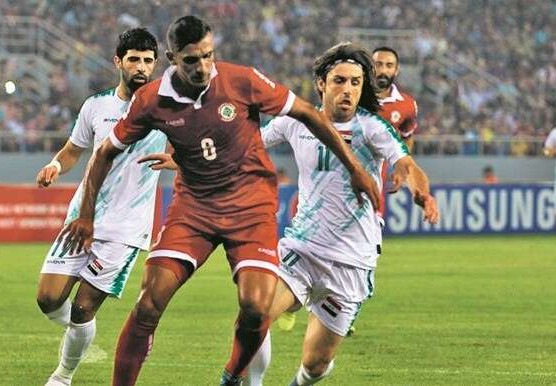 توقيت مباراة العراق ولبنان