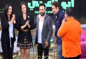 هاني رمزي وداليا البحيري باستضافة منى الشاذلي