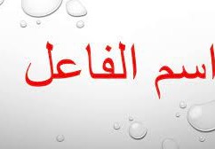 الجملة التي ليس فيها اسم فاعل هي