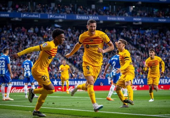 ملخص مباراة برشلونة واسبانيول